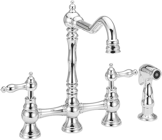 Belle Foret Bfn11001cp Bridge Faucet Chrome Amazon Ca Tools