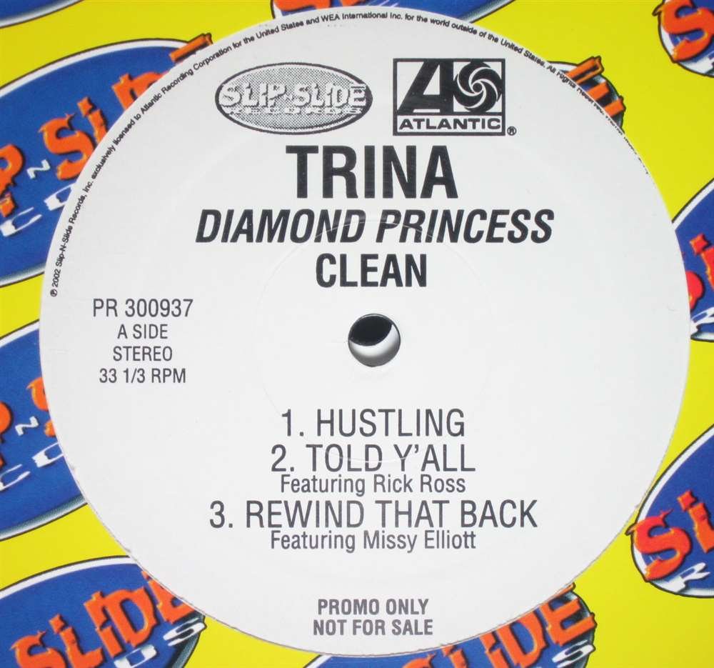 TRINA - RARE ! 12 INCH, PROMO, TRINA, DIAMOND PRINCESS - Amazon.com Music