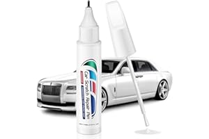 DASIUIP 2-In-1 Touch Up Paint for Cars,Car Paint Touch Up Pen for Deep Scratches,Car Scratch Repair Pen Auto Scratch Remover for Quick and Easy Fix,Quick Drying-Long Lasting Adhension (White)