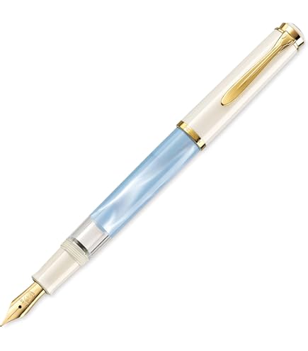 Pelikan Souverän Caneta-tinteiro M200, ponta fina, mármore verde