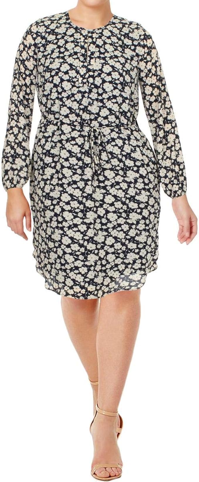 georgette a line dress