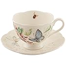 Lenox Butterfly Meadow Blue Butterfly Cup and Saucer Set