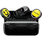 Insta360 Mic Pro (2 TX + 1 RX + Charging Case), Wireless Mini Lavalier Microphone for iPhone/Camera/Android, Video Recording, Vlogging, Bluetooth, Customizable E-Ink Display, 3-Mic Array, 30hrs Use