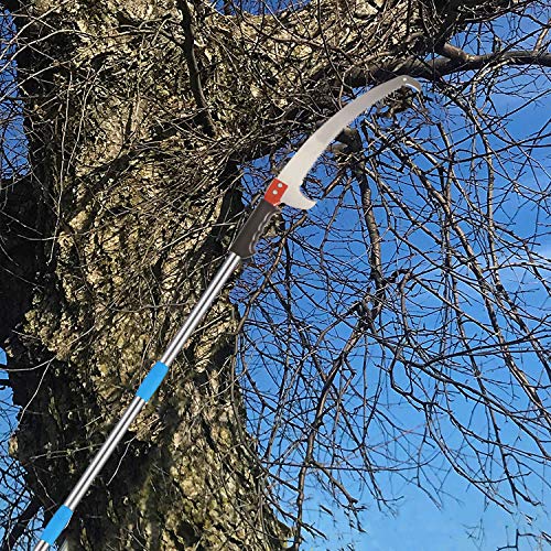 SANDEGOO Pole Saw，7.5 FT Pole saws for Tree Trimming Tree Trimmer Foot Pole Pruning Saw Extension bar Manually use The Extension bar Saw Tree Trimming bar splicable Limb Saw and Trimmer(7.5 FT) - Thumbnail 5