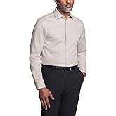 Calvin Klein Men's Dress Shirt Slim Fit Non Iron Stretch Solid