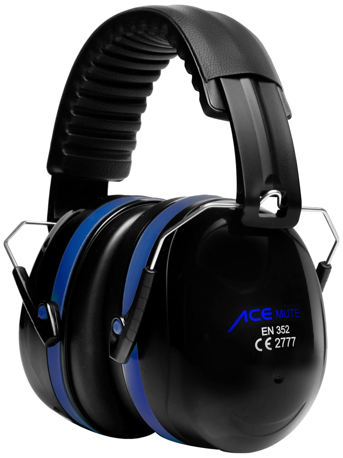 ACE Mute Noise Cancelling Headphones, Noise Cancelling Headphones for Work and Shooting Sports, EN 352-1, Blue