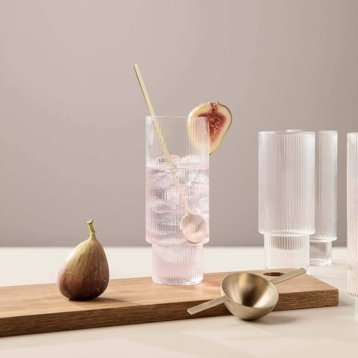 Ferm Living Brass Fein Long Spoon