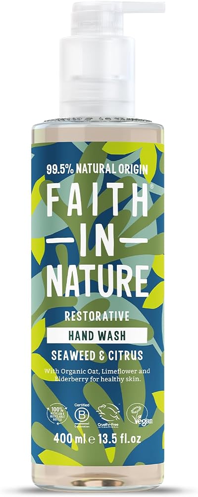 Faith In Nature Seaweed & Citrus Hand Wash 400 ml Vegan Cruelty Free