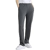 Weintee Women's Petite Knit Pants with Pockets