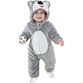 CuteOn Toddler Halloween Costume Onesie Cosplay Romper Christmas Infants Baby Costume Koala 3Months-4Years