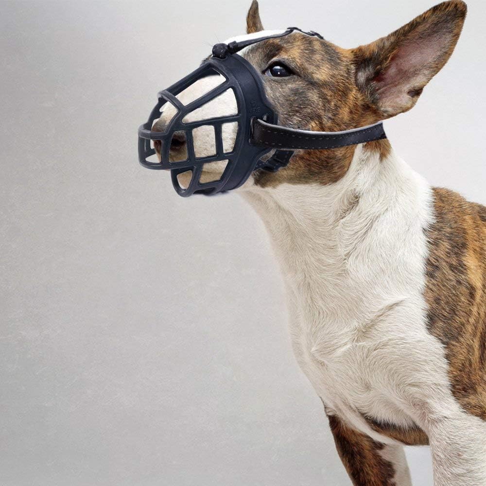 Ju&Ju Dog Soft Basket Silicone Muzzles for Full Protection