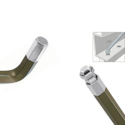 FOCMKEAS 1.5mm Ball End Hex Key Allen