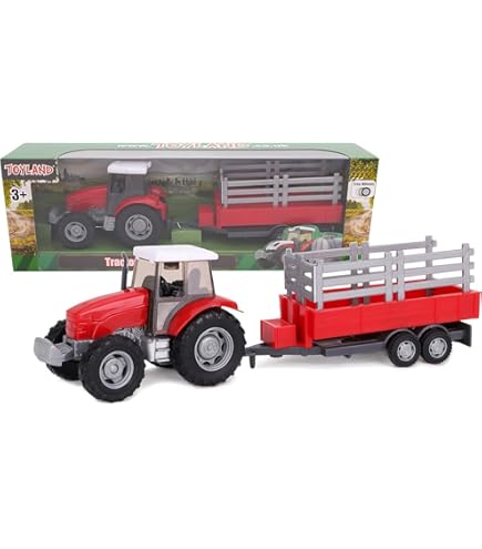 Amazon.com: CLAAS Siku Xerion 5000 TRAC Tractor and Vacuum Slurry