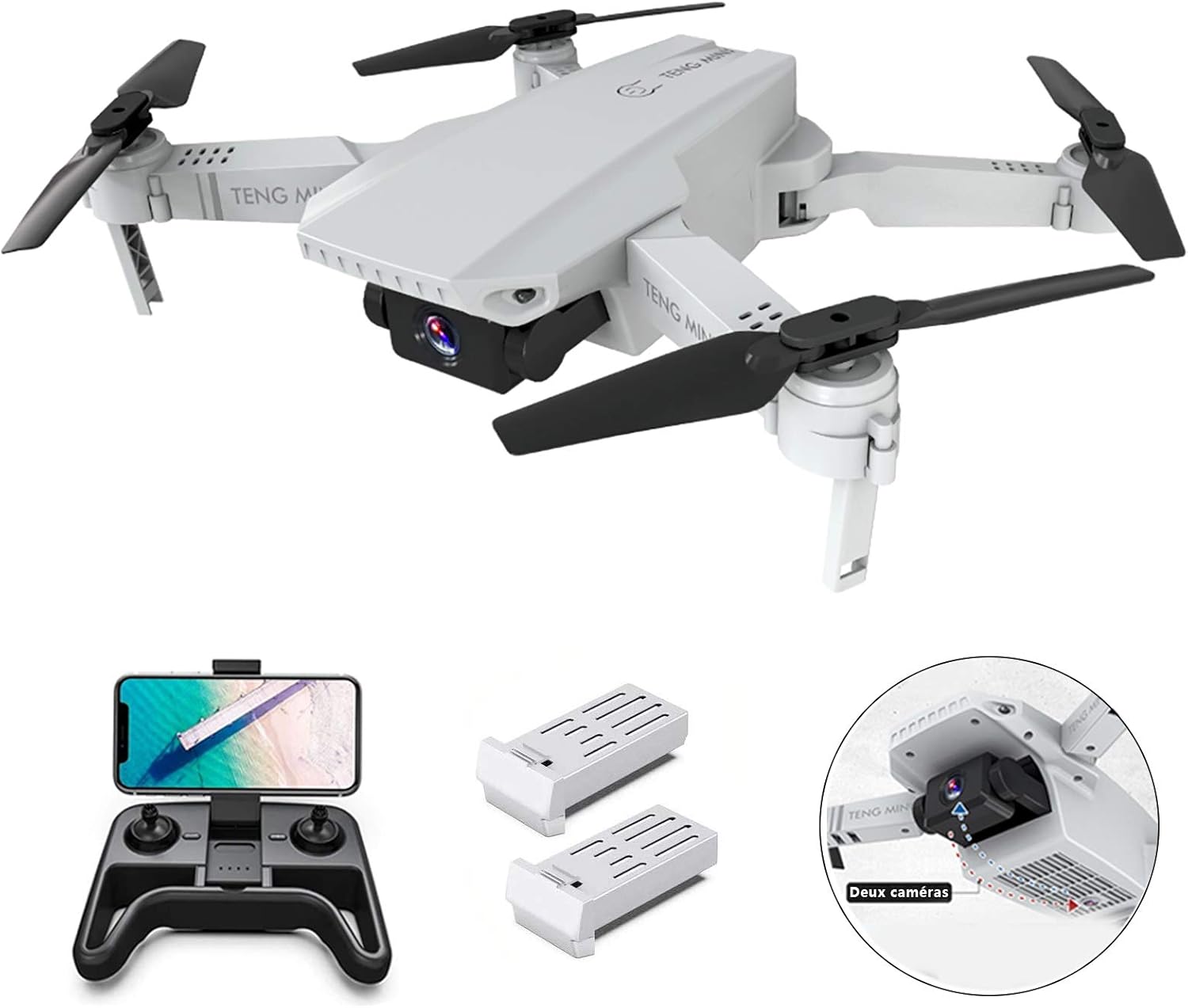 Drone professionnel OUTAD L900 Pro GPS 4K avec caméra intégrée et