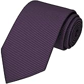 KissTies Mens Necktie Classic Diagonal Stripe Tie + Gift Box