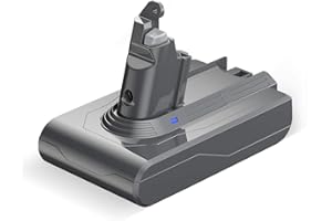 Powerextra 5.0Ah 21.6V Replacement for V6 Battery Compatible with SV03 SV04 SV05 SV06 SV07 SV09 VTC4 DC58 DC59 DC61 DC62 DC72 DC74 Animal Absolute Motorhead Handheld Vacuum（NOT Include Filter