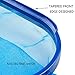 ATIE Pool Spa Leaf Skimmer Rake Net with Deep Pocket for Removing Leaves & Debris, Perfect for In-ground Pool and Above Ground Inflatable Pool