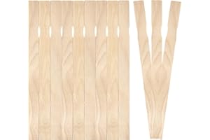 BGHEOUYV 30 Pack Paint Stir Sticks, 12 inch Paint Sticks Craft Sticks, Wooden Paint Sticks for Mixing, Wooden Sticks for Crafts, Popsicle Sticks for Crafts, Garden and Library Markers