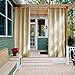 NICETOWN Outdoor Curtains for Patio Waterproof 95