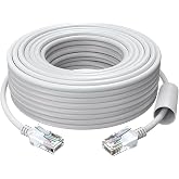 ZOSI Cat5e Ethernet Cable 100ft,High-Speed RJ45 Network Cable for PoE Security Cameras,PoE IP Cameras,NVR,PoE Switch,Router,PC,Modem,Server,Computer,Internet,Waterproof,Indoor Outdoor(30m)