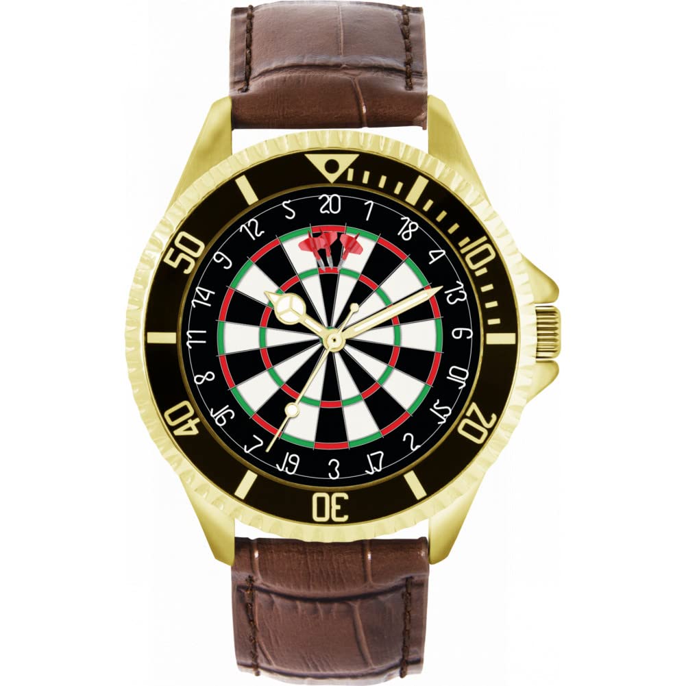 Toff London Mens Dartboard 180 Watch