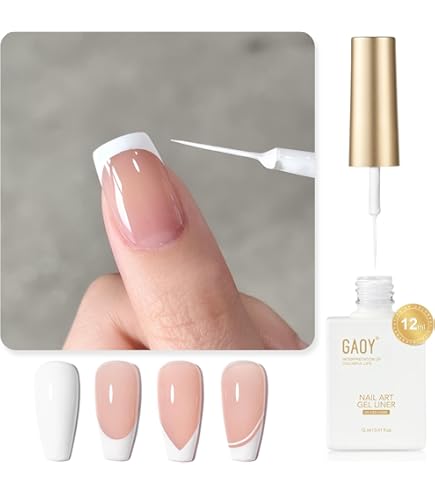 Amazon.com : GAOY Gray Gel Nail Polish, 16ml Soak Off Gel Polish