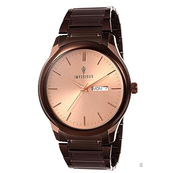 Analog Brown Dial Mens & Boys watch-126