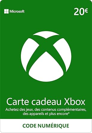 Crédit Xbox Live De 20 Eur Code Digital Xbox Live