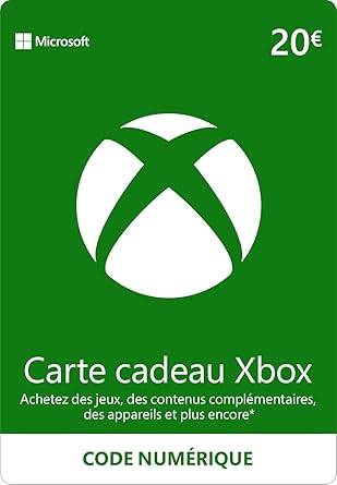 Crédit Xbox Live De 20 Eur Code Digital Xbox Live