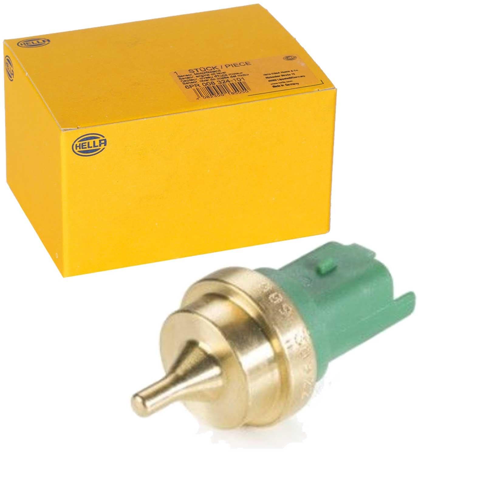 HELLA 6PT 009 309-221 Sensor, coolant temperature - 12V - 2-pin connector - Plugged - with seal - with retaining ring