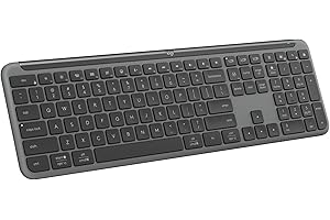 Logitech Signature Slim K950 Wireless Keyboard, Sleek Design, Switch Typing Between Devices, Quiet T...