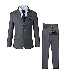 kretenier Boys Suit Slim Fit 5 Pieces Formal