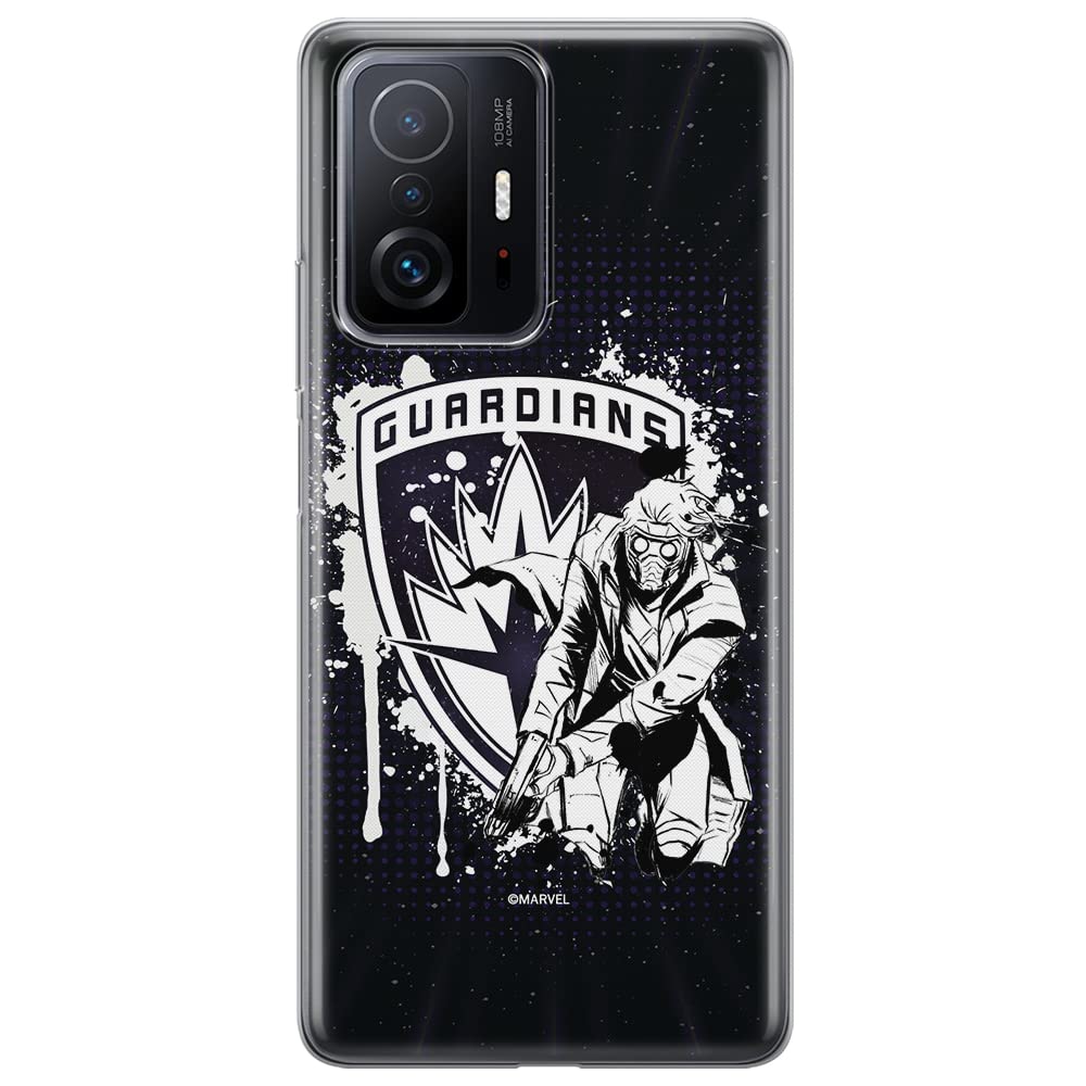 ERT GROUP mobile phone case for Xiaomi 11T 5G / 11T PRO 5G original and officially Licensed Marvel pattern Star Lord 002 optimally adapted to the shape of the mobile phone, case made of TPU