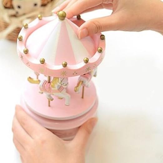 carrusel de madera musical