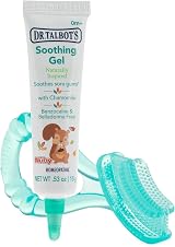 Dr. Talbot's All Natural Teething Gel 0.53 oz with Bonus Silicone Toothbrush view 1