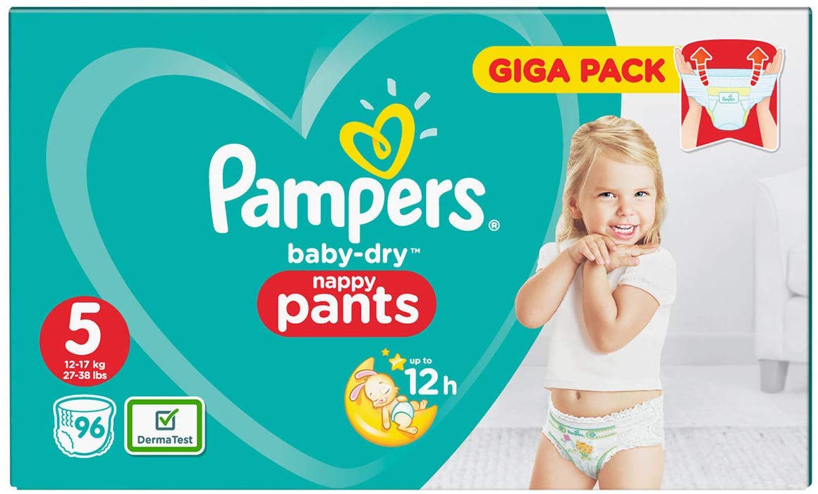 pampers pants 5 96