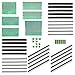ALLDREI 100 Pcs Double Sided PCB Board Prototype Kit for DIY Soldering Compatible with Arduino Kits