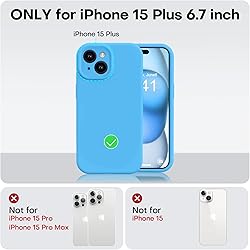 Vooii Compatible with iPhone 15 Plus Case, Upgrade