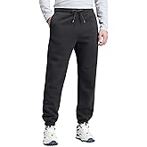 CRZ YOGA Cotton Fleece Lined Sweatpants for Men 30" - Classic Fit Casual Lounge Cozy Sweat Pants Joggers with Zipper Pockets
