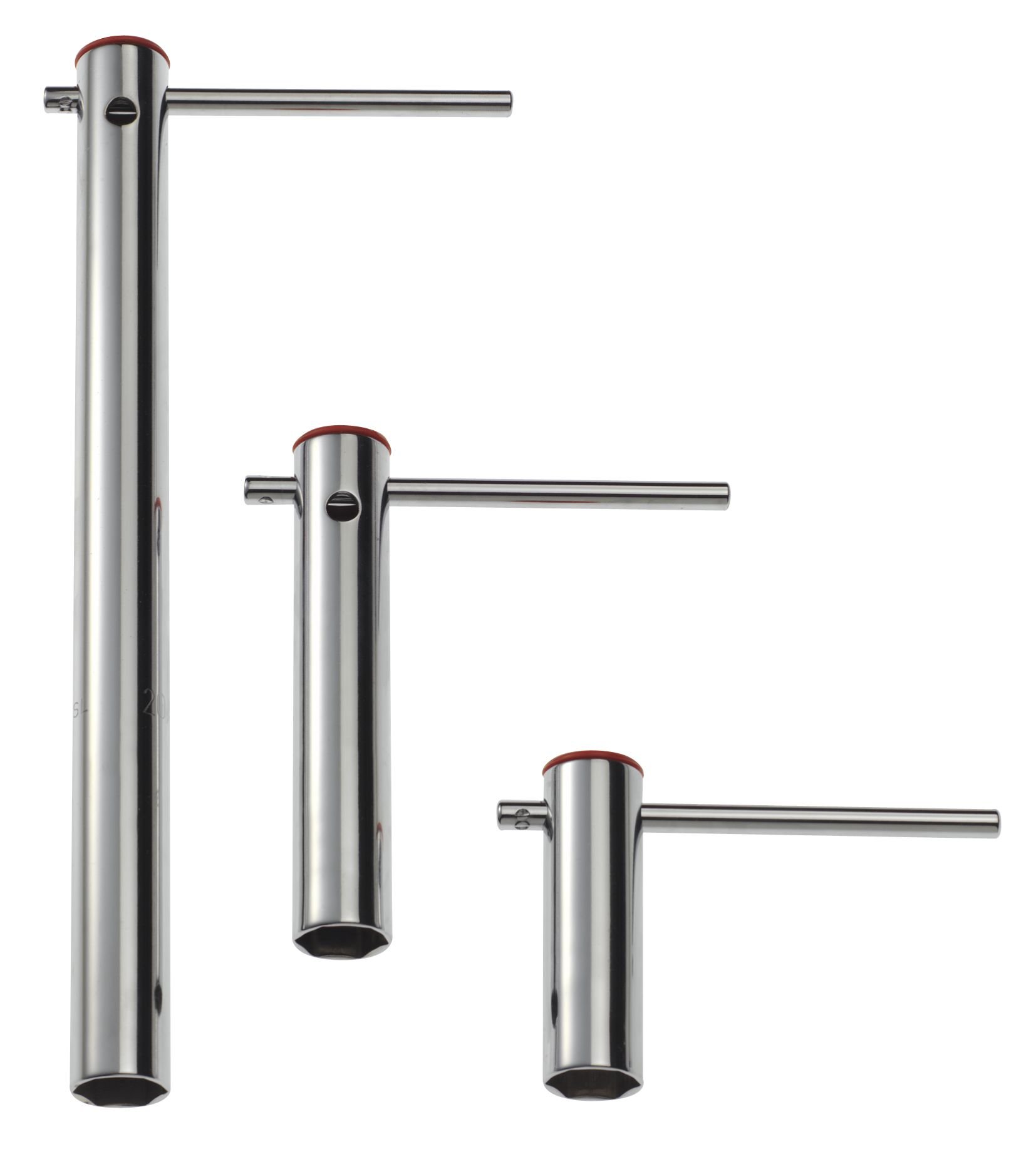 FACOM L.16AL Wrench for 16 mm and 21 mm Spark Plug, 22 mm Diameter, 300 mm Length