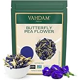 VAHDAM, Butterfly Pea Flower Tea (1.76oz) 100+ Cups | Delicate 
Earthy | Vacuum Sealed for Freshness | Butterfly Pea Flower 