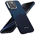 pitaka for iPhone 16 Pro Max Case Compatible with MagSafe, Thin & Light Case iPhone 16 Pro Max with a Caseless Feel, 1500D Aramid Fiber Woven [Tactile Woven -Over The Horizon]