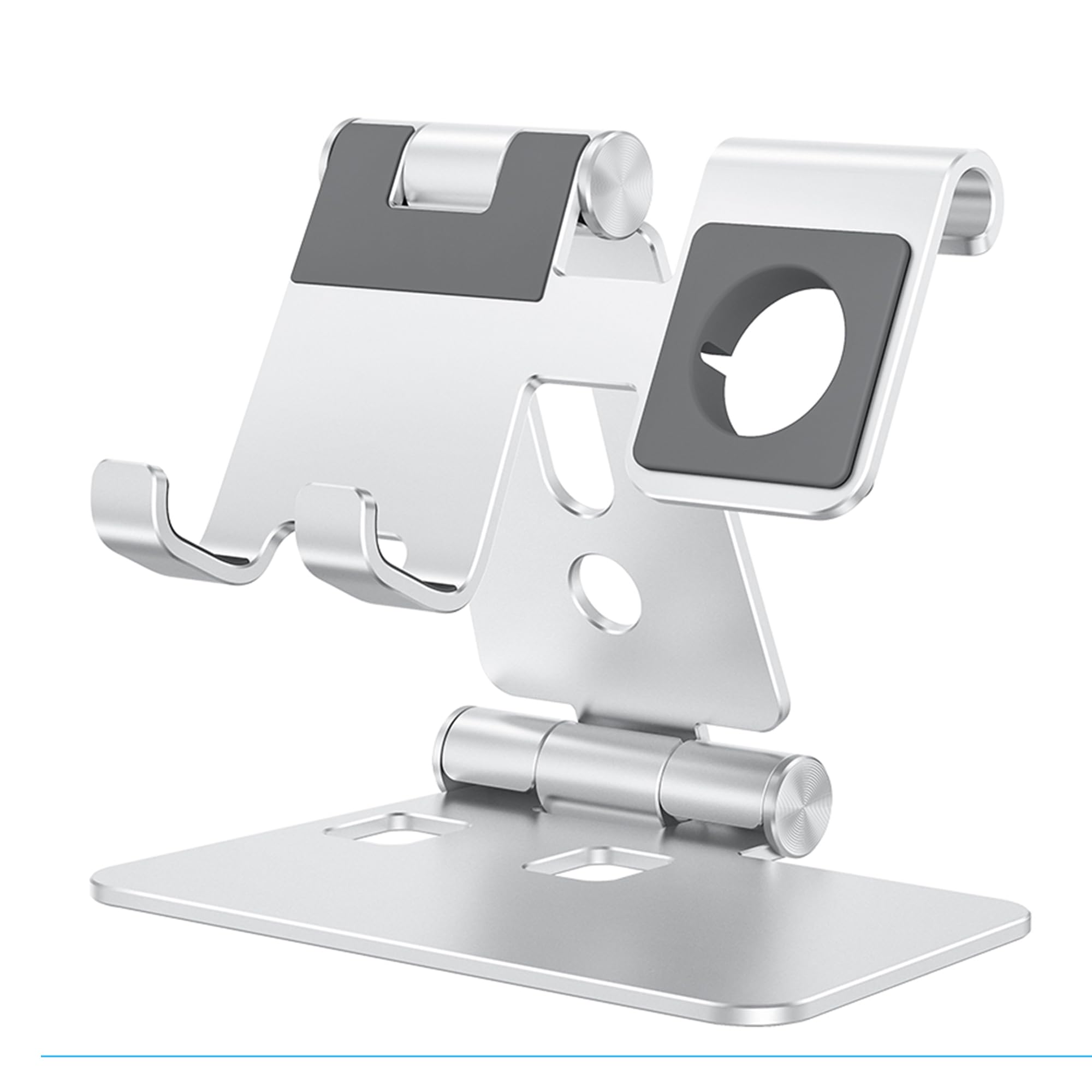 Desire2 Restore Pro, Designed for Apple Watch and iPhone Charging Stand, Wireless Charging Station for Multiple Devices, Cell Phone Holder Desk Accessory, Apple iPad and Apple Watch Compatible Holder