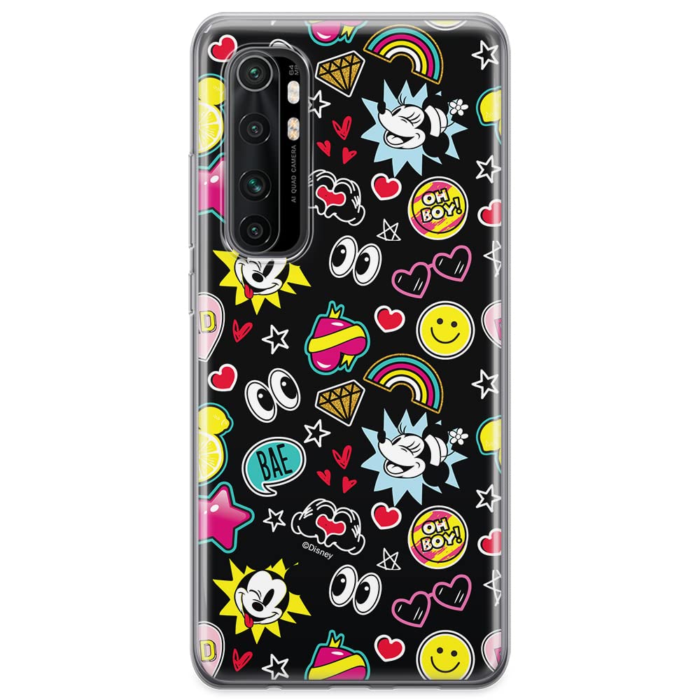ERT GROUP mobile phone case for Xiaomi MI NOTE 10 Lite original and officially Licensed Disney pattern Mickey & Minnie 013 optimally adapted to the shape of the mobile phone, case made of TPU