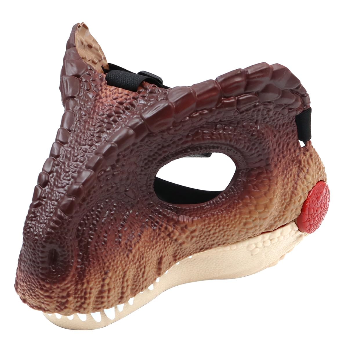 Namvo Dino Mask Moving Jaw, Hard Plastic Dinosaur Mask with Realistic Dinosaur Scream, Funny Face Mask for Halloween, Parties & Gatherings, Unisex, 8+