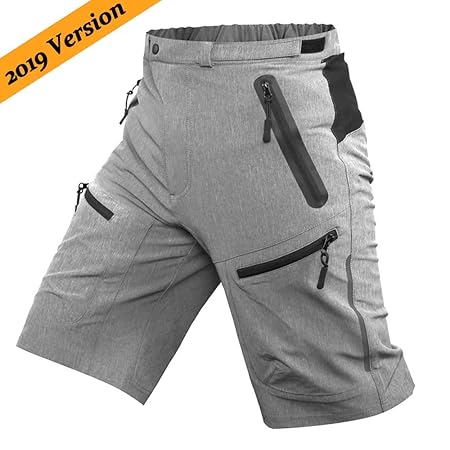 ALLY MTB Hose Herren Radhose, Wasserabweisend Mountainbike Kurz, Outdoor Sport Fahrradhose Herren Shorts