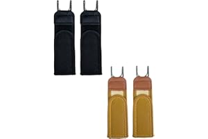 Buckleless Belt for Men Tactical Metal Hook Elastic Buckle Less Loops with Hooks Adjustable Women Generic Belts Side Unisex W