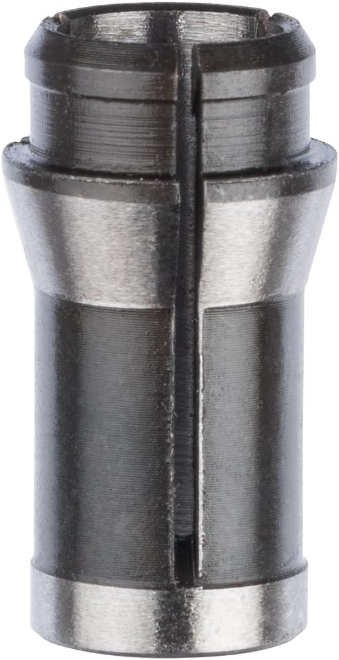 Bosch 2608570138 8 mm Collet without Locking Nut, Black/Silver, 8mm