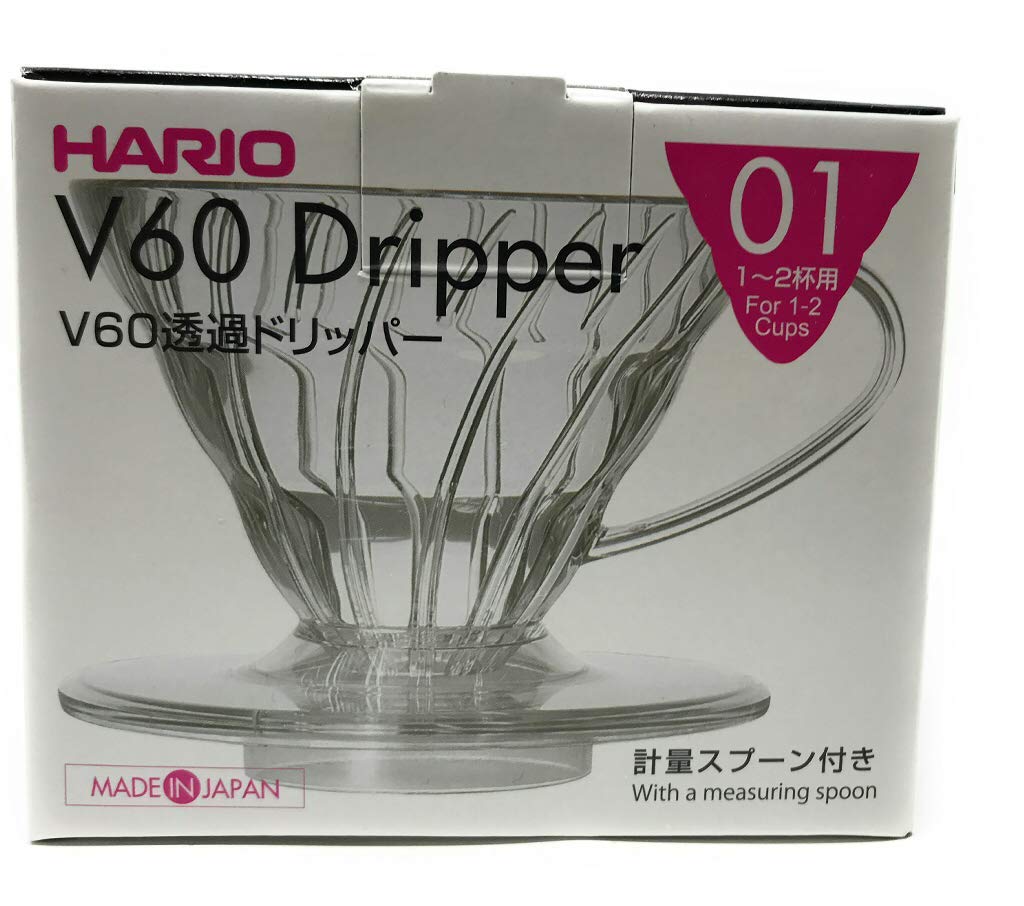 HARIO V60 Plastic Coffee Dripper, 400 mililiter, Size 1 — image 1