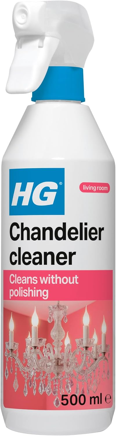 HG Chandelier Cleaner Spray 500ml - Specialist Glass & Crystal Cleaner
